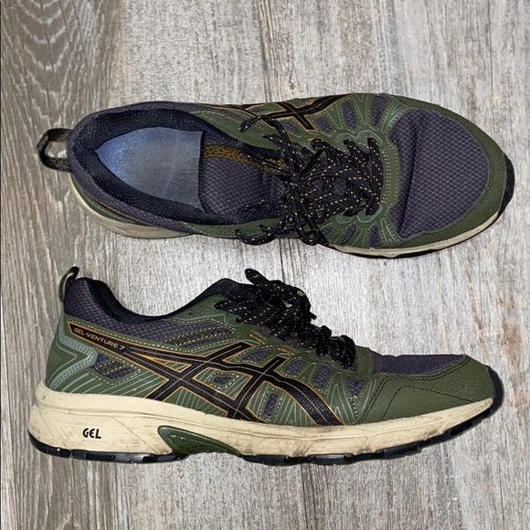 asics gel venture 7 green